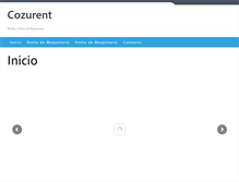 Tablet Screenshot of cozurent.com